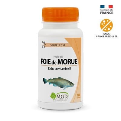 HUILE DE FOIE DE MORUE 140 capsules