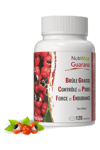 NUTRILAIR NUTRIMAX GUARANA 120 comprimés