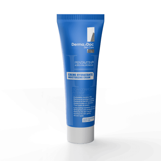 Dermadoc Crème Hydratante à l’Acide Hyaluronique – Soin Visage Anti-Âge et Hydratation Intense