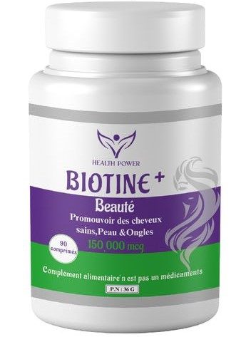 Health Power Pack : Biotine Beauté 90 Comprimés + Pure Collagen 90 Comprimés – Image 2