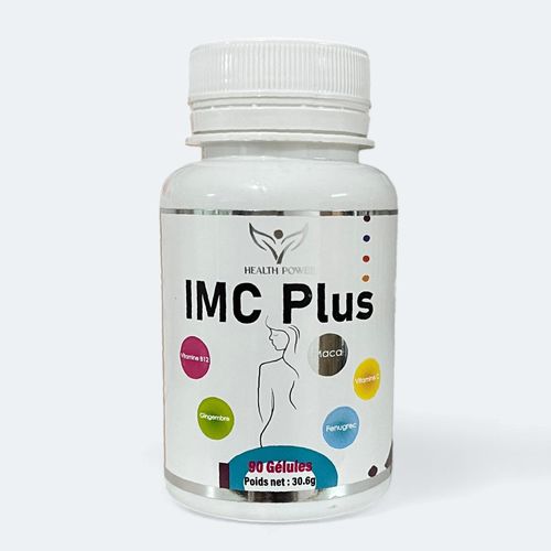 Health Power IMC Plus - Complément Alimentaire pour Prise de Poids Sain, 90 Gélules