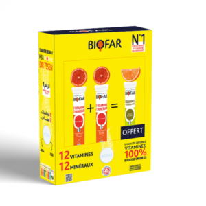 Pack Biofar multivitamines 12 minéraux : énergie & immunité