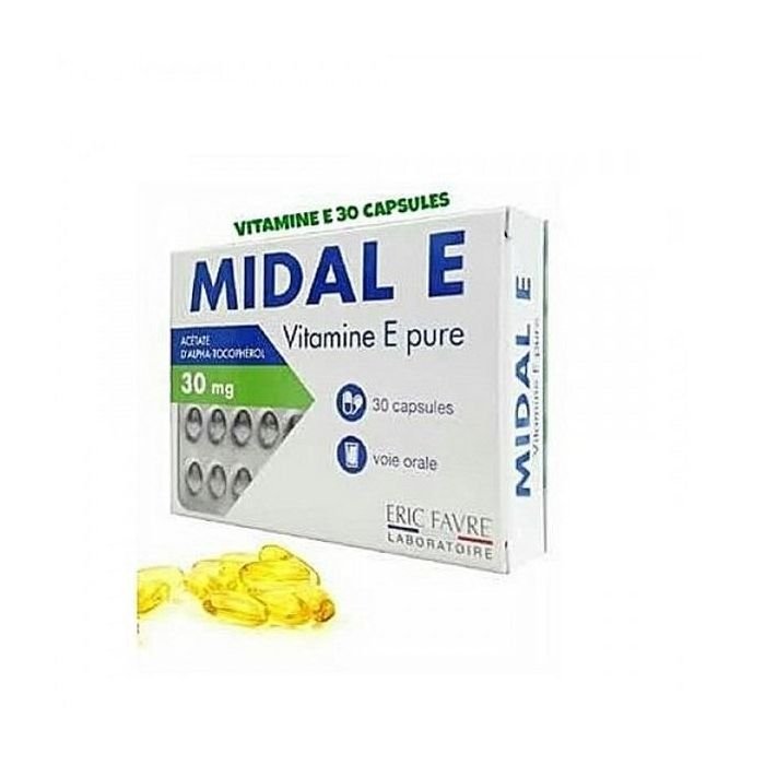 MIDAL E Vitamine E pure Eric favre – Image 2