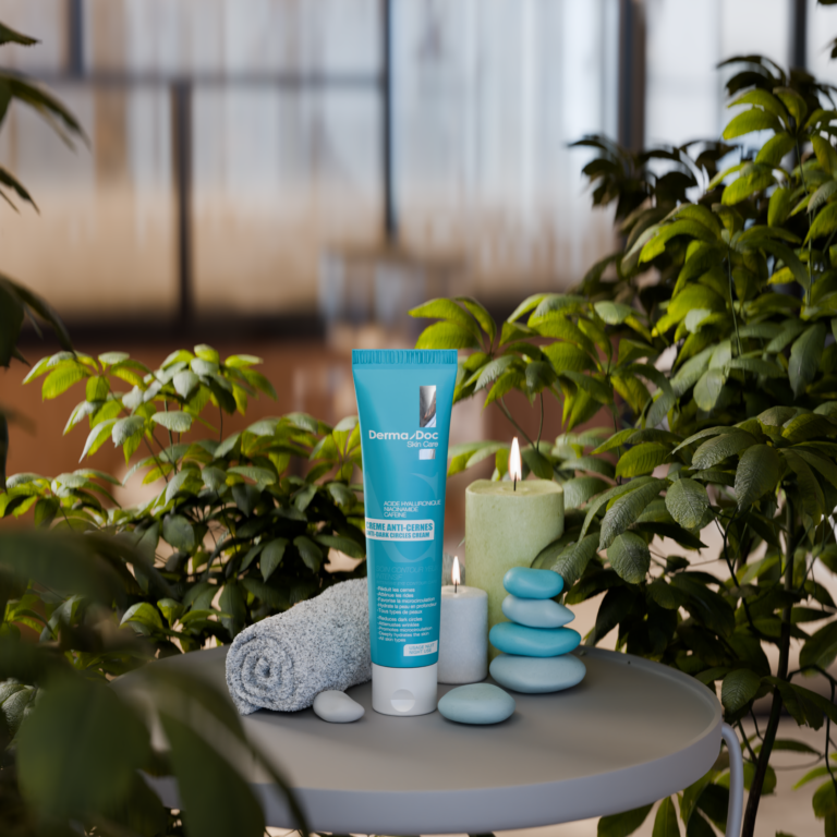 DermaDoc Crème Anti-Cernes 30ML – Niacinamide, Caféine & Acide Hyaluronique – Image 2