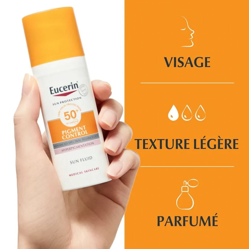 Pack Eucerin Sun Pigment Control SPF 50+ + Spirulina Optigura – Image 3