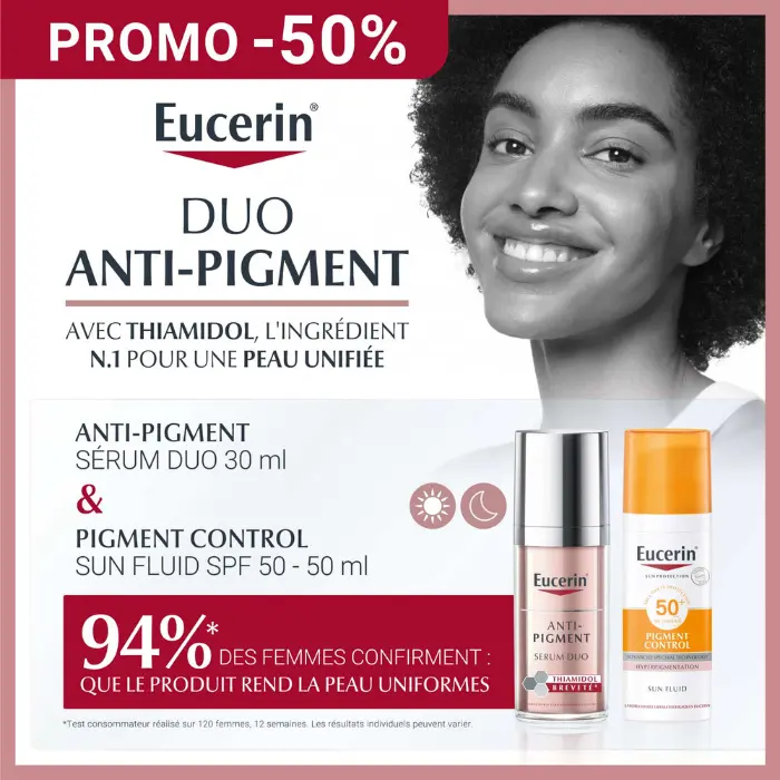 Eucerin – Pack Anti-Pigment Sérum Duo Thiamidol Breveté + Pigment Control SPF50+ – Image 2