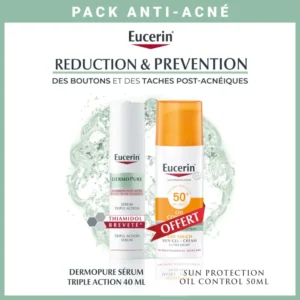 SÉRUM TRIPLE ACTION 40ML = OIL CONTROL SPF50+ 50 ML OFFERT